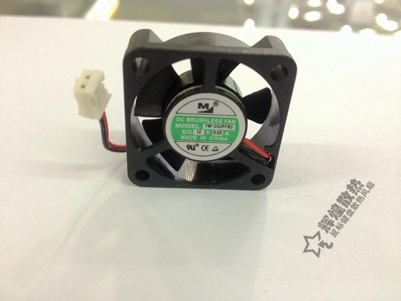 NEW YM YM1203PFB3 3cm 3010 12V 0.03A micro cooling fan