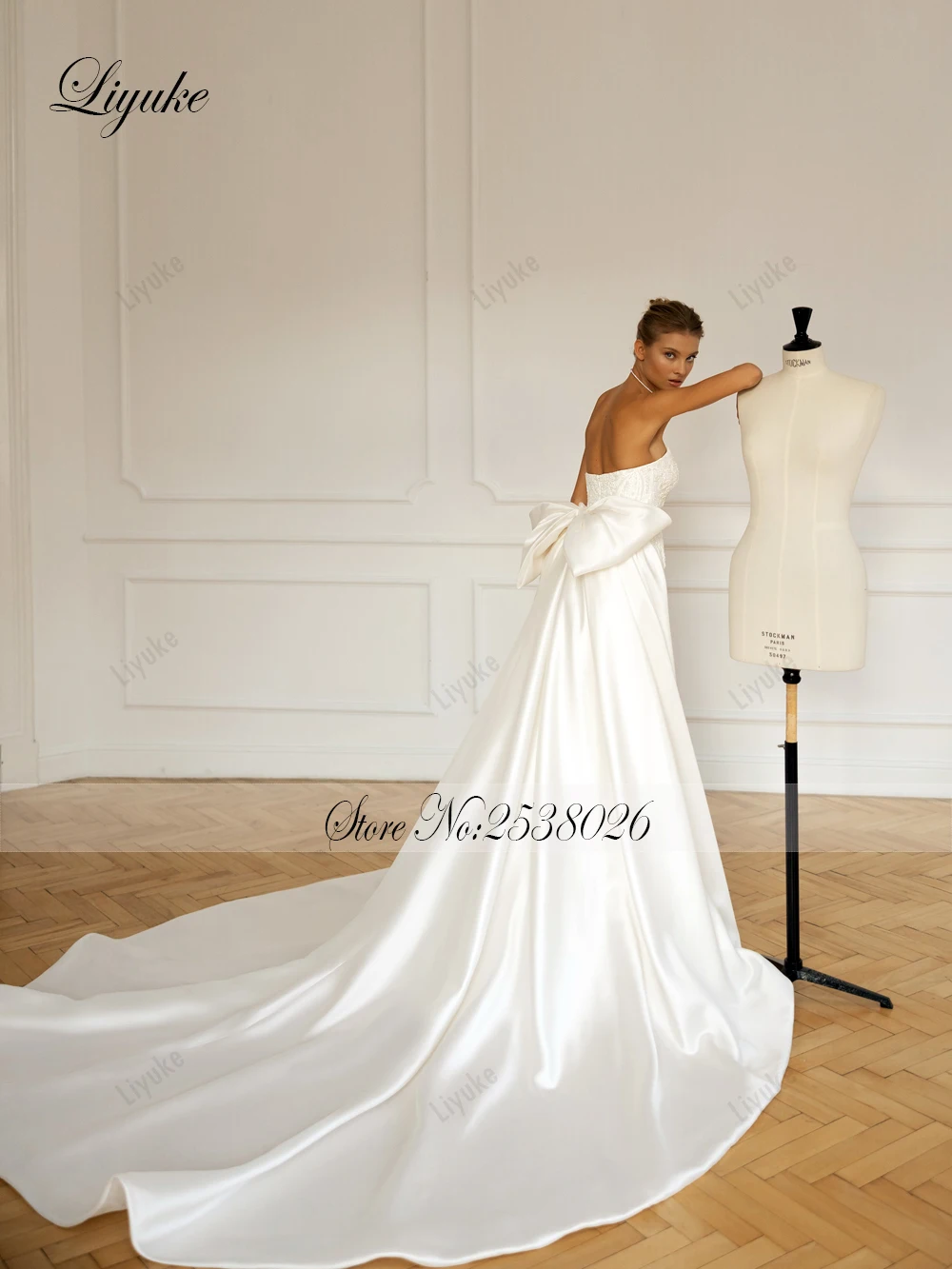 Liyuke Gorgeous Delicate Mermaid Wedding Dress Boat Neck Off The Shoulder Vestido De Noiva 2 In 1 Trumpet Bridal Gowns