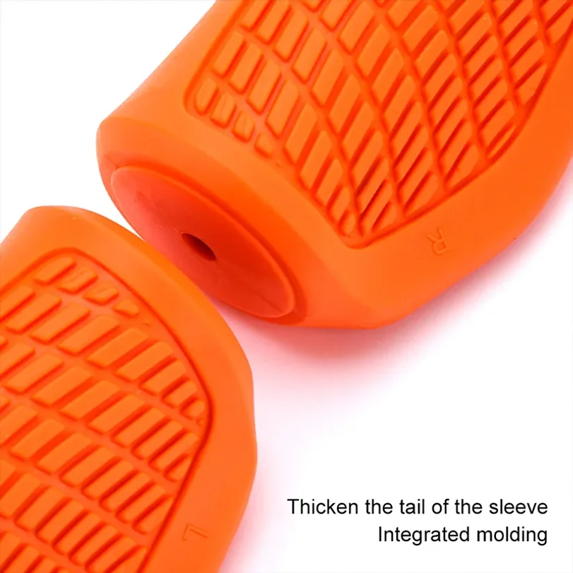 Bicycle Handlebar Grip Lock On Mountain Bike Grip Soft Rubber MTB Cuffs 22.2mm Bicycle Handle Cover Non-slip Bike Handles - view 5