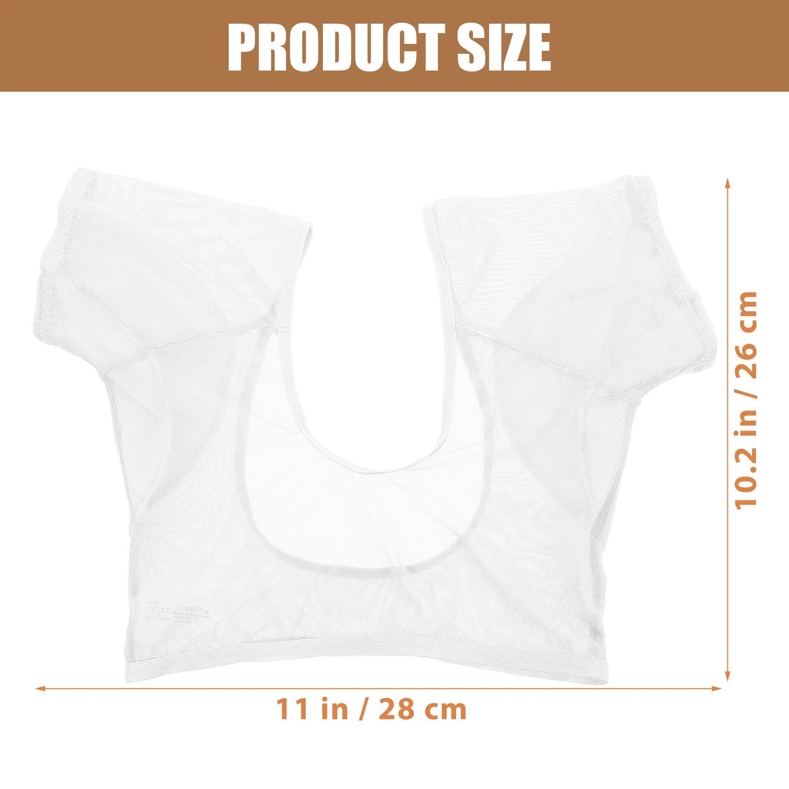 سترة نسائية تحت الإبط للعرق قابلة للتنفس وواقي للإبط وقابل لإعادة الاستخدام ومريحة وسريعة الامتصاص للصيف والركض والجري