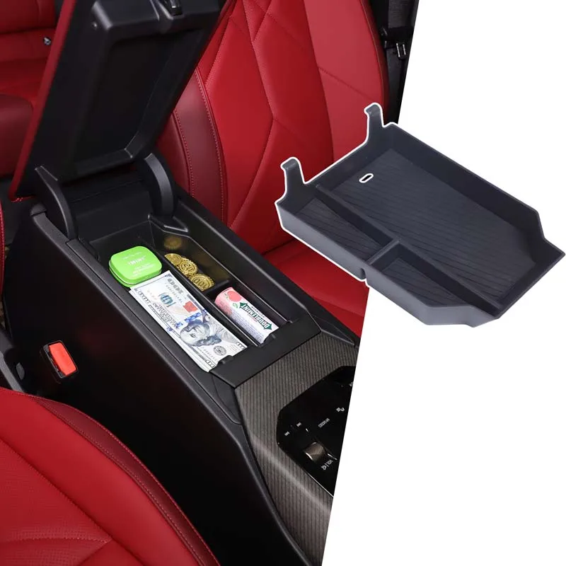 Auto Armlehne Aufbewahrungsbox Organizer für BMW X3 G45 ‌   2025 2026 Mittelkonsole Aufbewahrungsbox Container Fach Innenzubehör