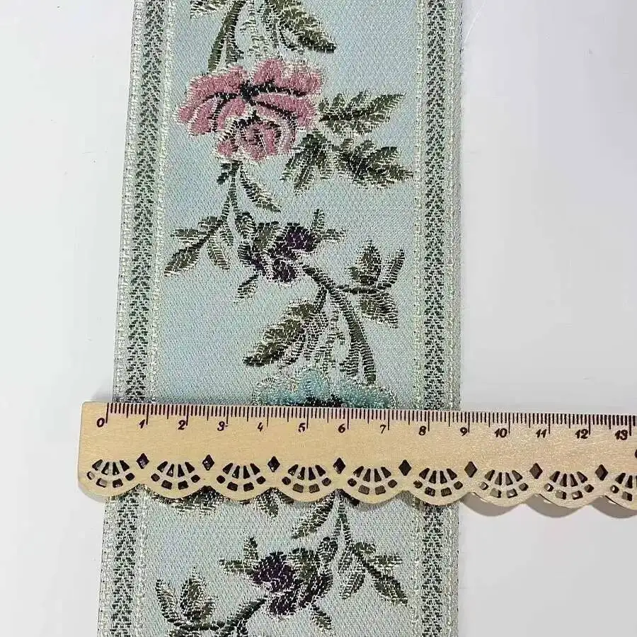 

Tartan Lace 1yardr Garments Colorful Bows Ribbons Ribbon Scottish Accessory Curtain Fabric Gift 8.6cm