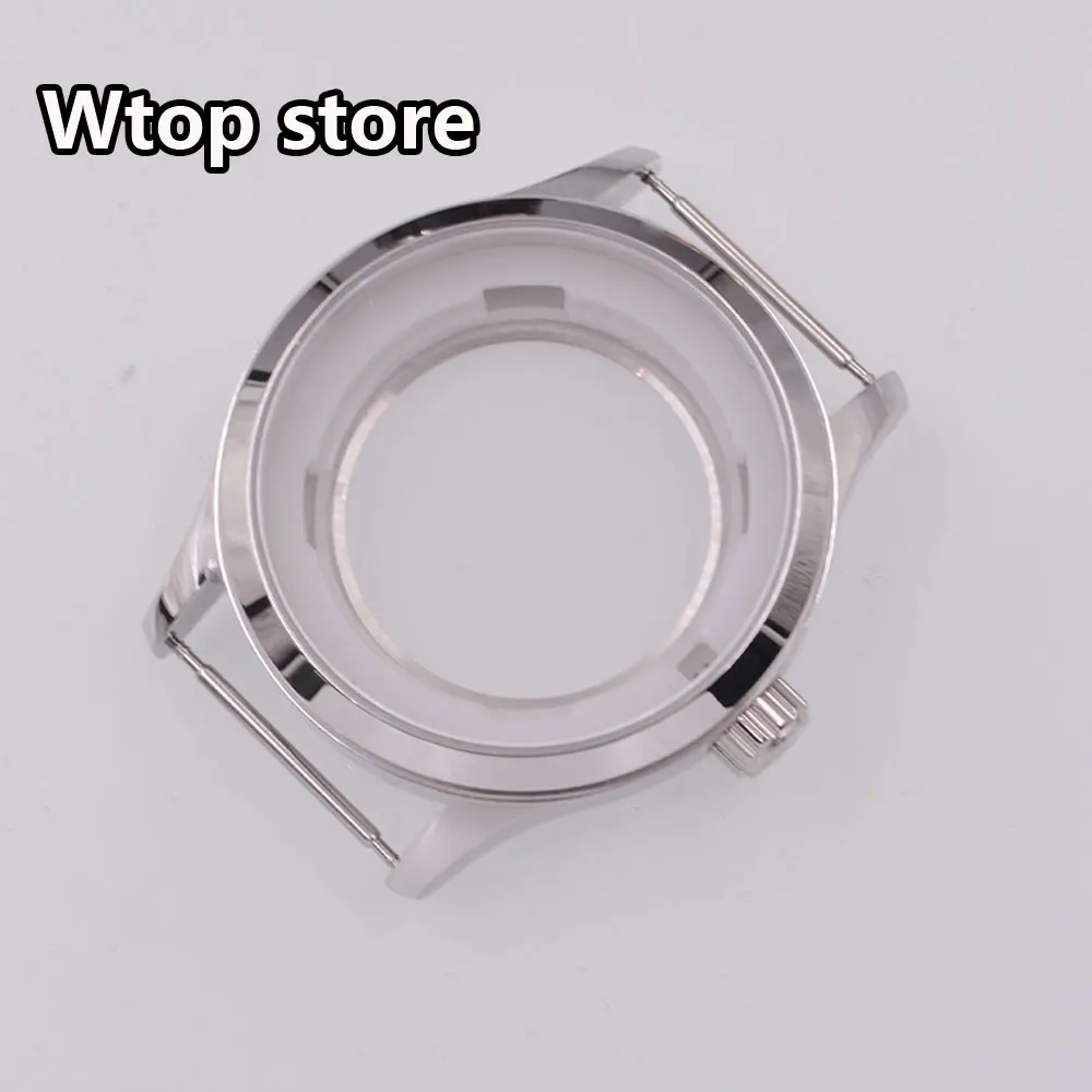 

Корпус часов NH35, 42 мм, сапфировое стекло, прозрачный корпус, подходит для NH35, NH36, детали для часов с автоматическим механизмом