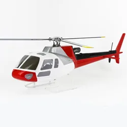 FLY WING Squirrel-AS350 6CH 3D Flying Three Rotor Blade GPS Hover Inverted Hover One Key Return Scale RC Helicopter PNP With H1