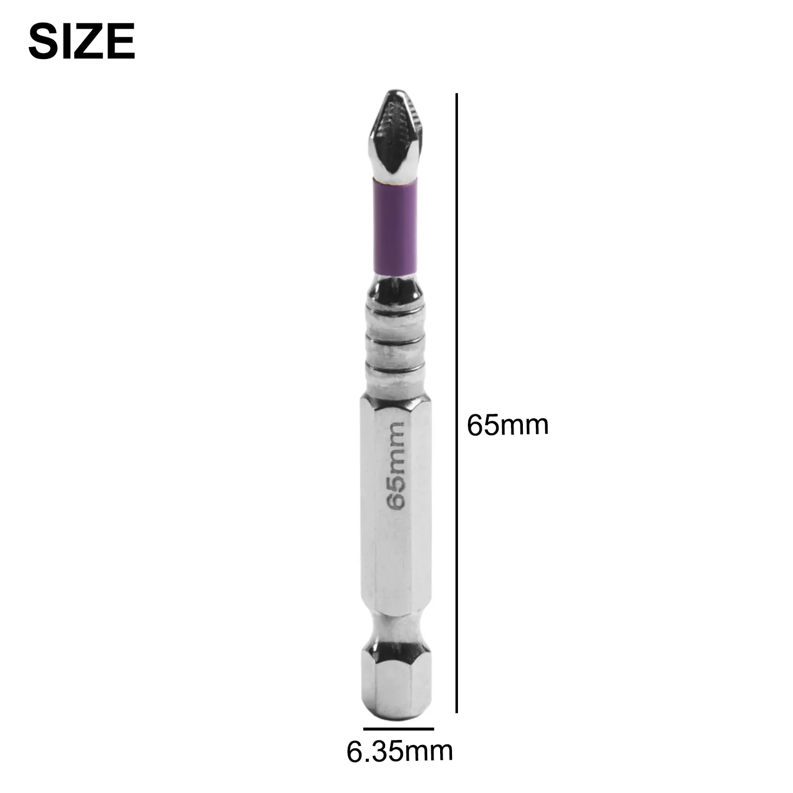 For Electric Screwdrivers Hand Drill Bits Cross Screwdriver Tool Assembly Tasks Non-slip Design Rust Prevention