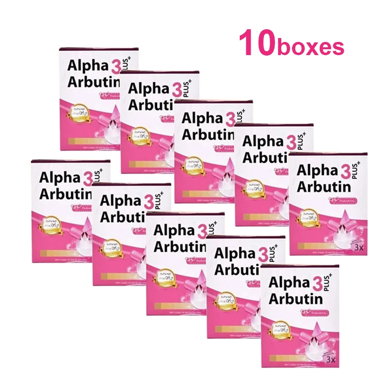 15/10 Dozen Alpha Arbutin 3 Plus Poedermix Met Lotion Huidverhelderend Fleuren Verminderen Donkere Huid Vlekken