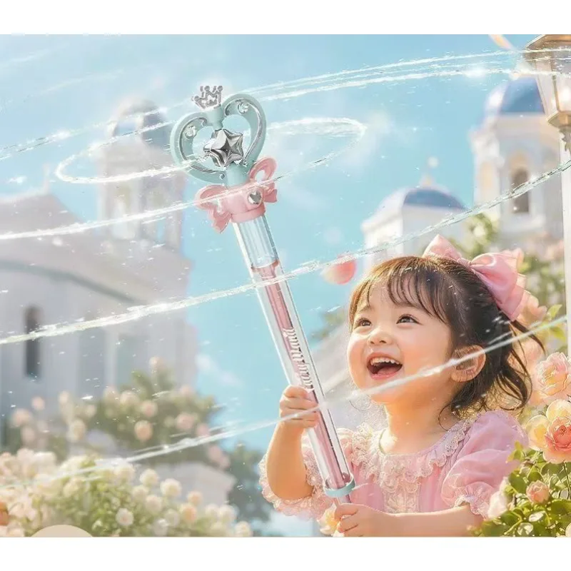 Magic Fairy Wand Water Gun Sparkling Summer Water Play Toy for Kids Adults Birthday Gift Water Battle Cannon