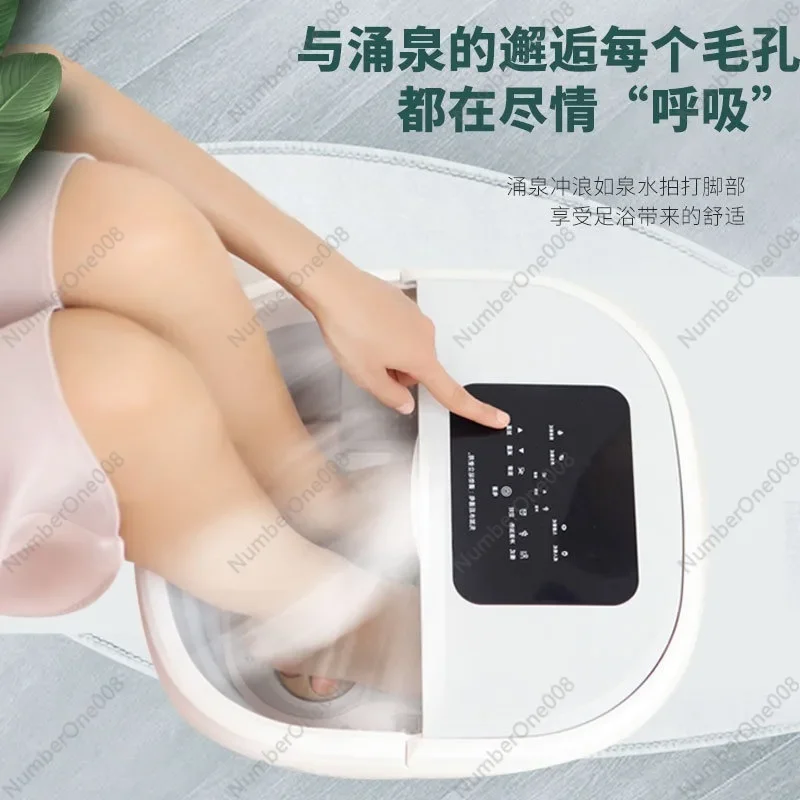 

Foldable Foot Spa Bath with PTC Heating Smart Thermostat Water Electric Separation Whirlpool Massage