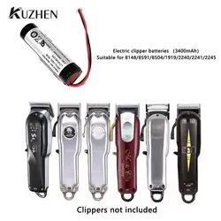 Electric Clipper 3400mAh Battery For Black Stealth, Chrome,Cordless Magic Clip,Senior Cordless,Super Taper Cordless