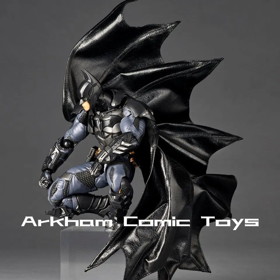 باتمان أركام نايت عمل الشكل باتمان أنيمي تمثال كايودو ياماغوتشي نمط بولي كلوريد الفينيل نموذج تمثال تحصيل اللعب دمية الهدايا