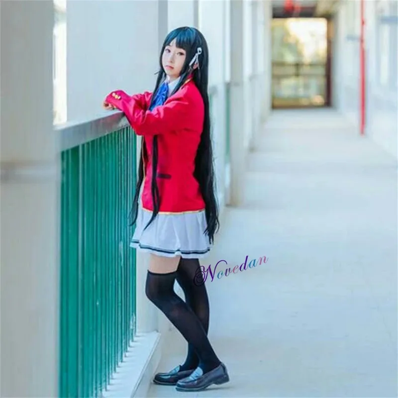 Disfraz de Cosplay de élite de Anime, uniforme escolar de Horikita Suzune Kushida, Youkoso Jitsuryoku Shijou Shugi no Kyoushitsu E