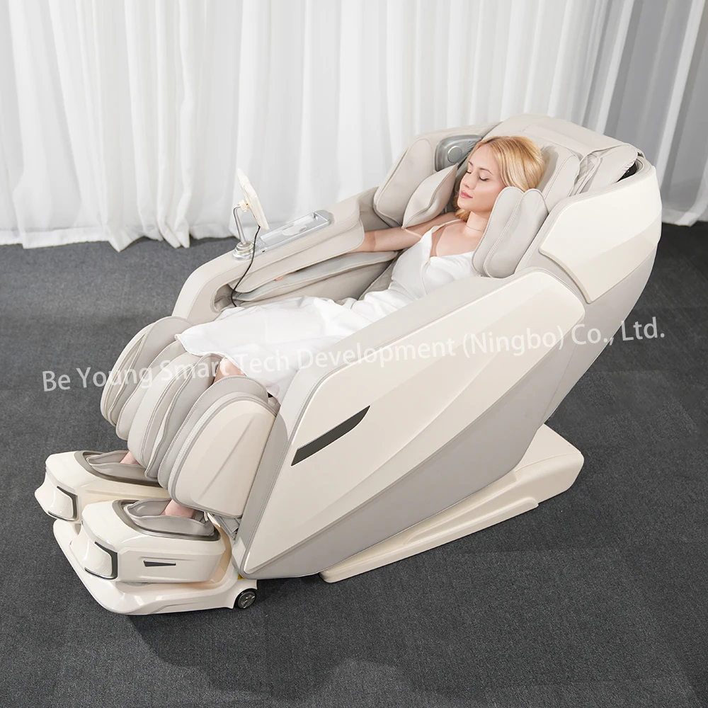 Advanced 180° Full Recline Massage Chair with 3D Soothing Motor Innovative Swinging & Stretching Foot Massage