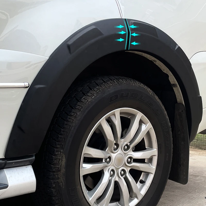 For Mitsubishi Pajero Flares Mudguards Off-Road Wheel Eyebrows Widened Decorative V97 V93 Pajero Shogun Wheel Fender Accessorie - Image 5