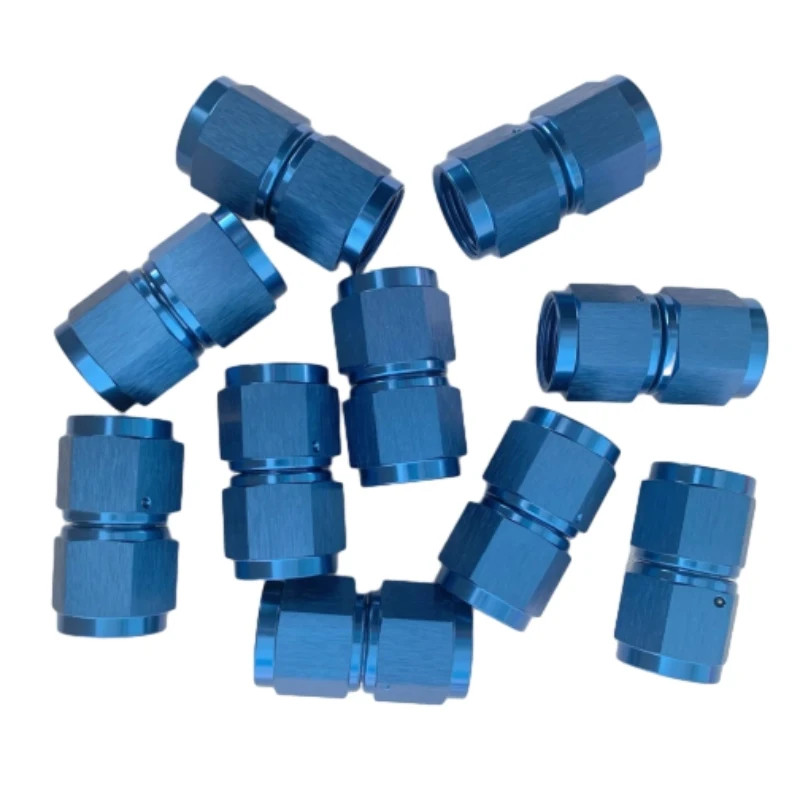 Blue Anodized 7075 Aluminum CNC Components