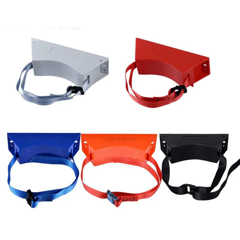 Soportes para tanques de propano - Soportes para bombones de gas montados en la pared con cadenas y tornillos de seguridad - Se adapta a tanques de 4"-12" de diámetro