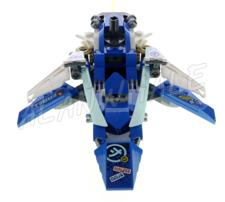 340 pièces de blocs de construction Shinobi Jay et Lloyd's Velocity Racers Bike Hidden Wings Key-Tana 11486, jouets cadeaux compatibles avec le modèle