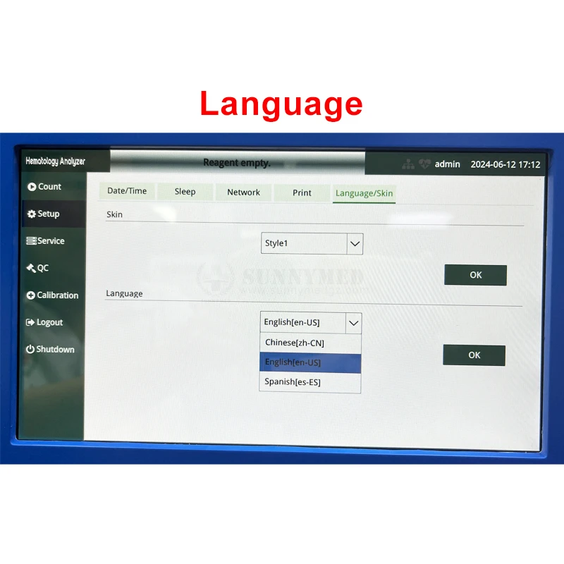 SY-B500_Vet  Popular Veterinary  Analyzer 5 Part coagulation Analyzer