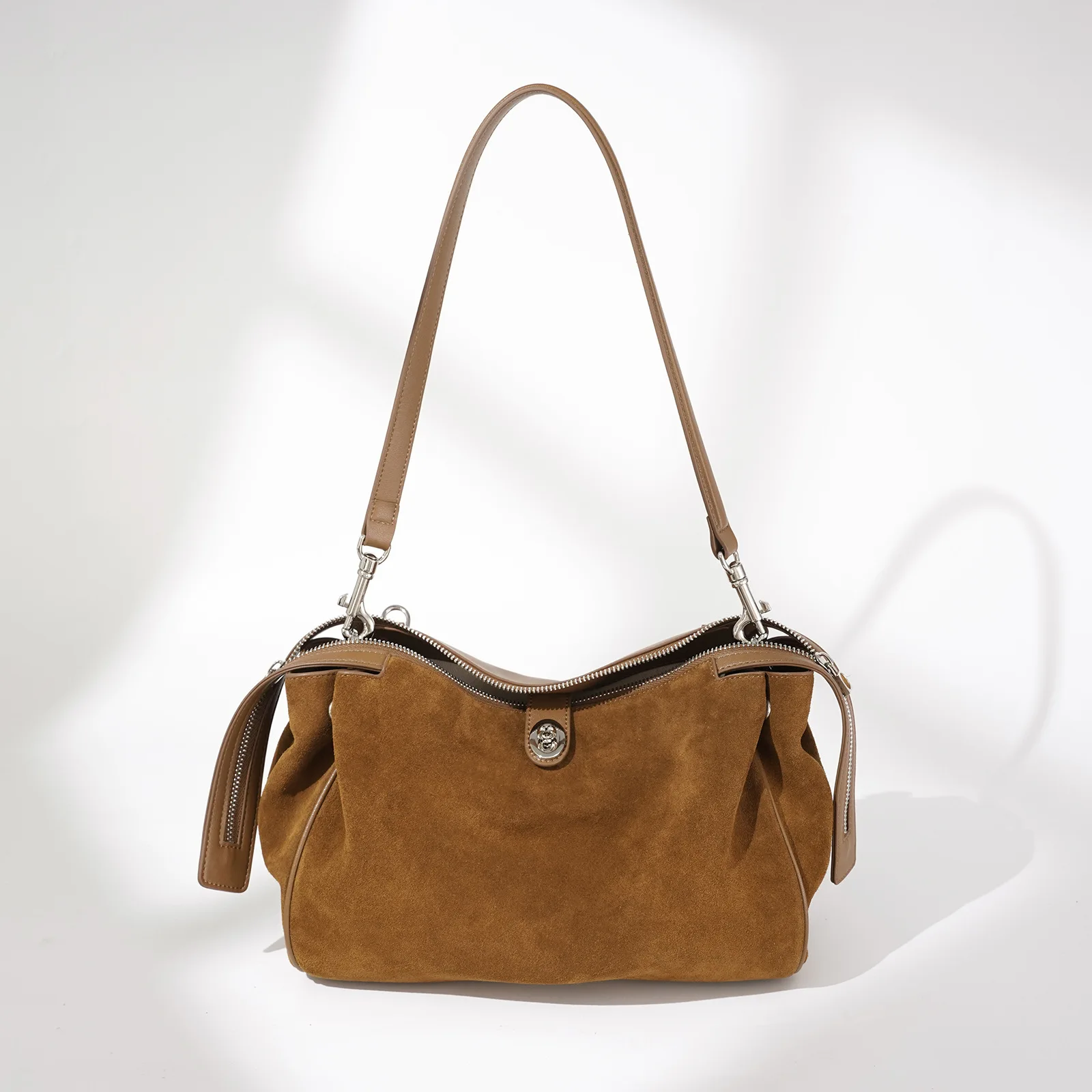 

Niche Design Women Bag Fashion Crossbody Bag High Quality Frosted Shoulder Bag Luxury Retro Temperament Designer Handbag