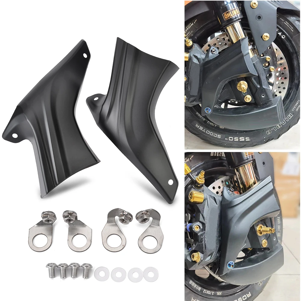 

Front Disc Cooling Air Ducts Brake Caliper Cooler Mounting Kit For KAWASAKI Z1000 ZX-6R ZX-10R ZZR 1400 Yamaha YZF-R1 R6