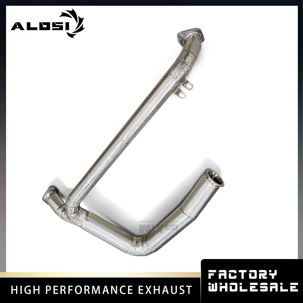 

For Porsche 718 Boxster/Cayman 2.0T 2016 Downpipe High Performance Exhaust Tuning Racing Performance Power Enhancement