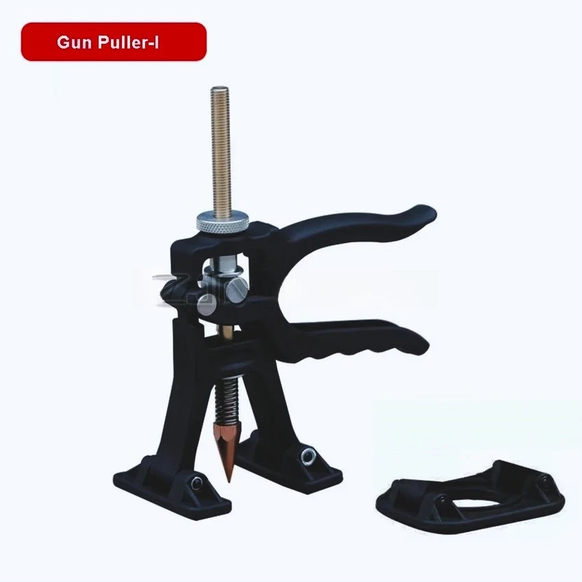 Extractor  abolladuras metálicas, unidad  soldadura por puntos, herramienta  reparación  carrocerías  automóviles, extractor  so