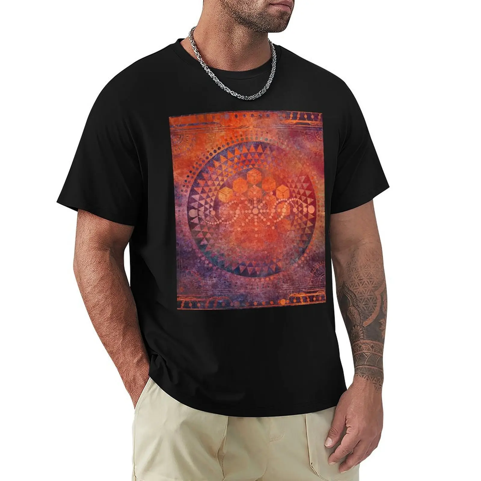 Desert Crop Circle T-Shirt vintage t shirts baggy shirts new gifts and t-shirts sublime mens designer t shirt