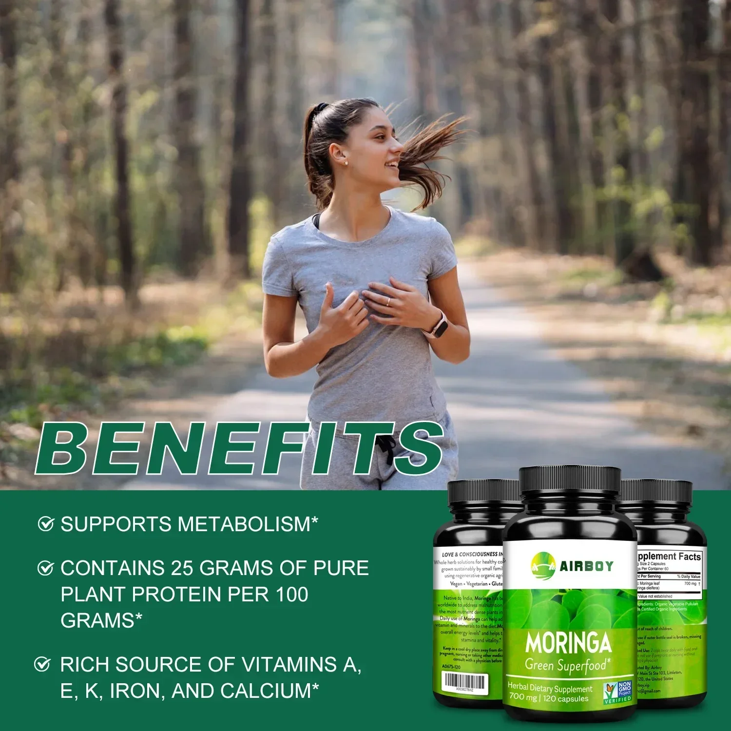 Moringa - Boost Metabolism, Promote Intestinal Health, and Improve Digestion