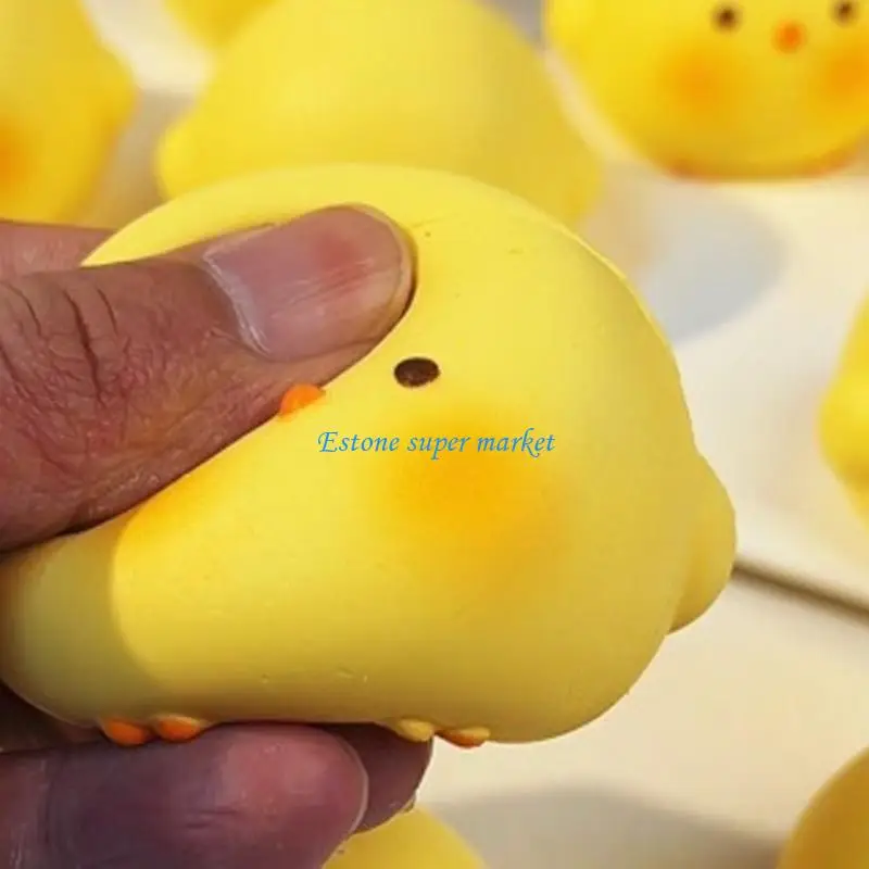 

090B Safe Slow Rising Squeezable Toy For Stress Relief Cartoon Design Pocket Size Toy