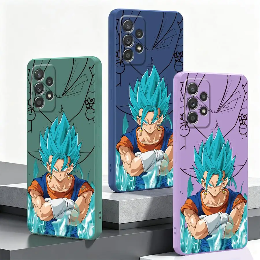 Cool Dragon Ball Goku Case for Samsung Galaxy A16 A34 A17 A12 A35 A51 A36 A26 A27 A52 A24 A13 A14 A15 Phone Cover