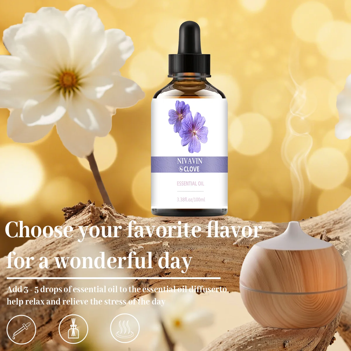 NIVAVIN 30ml/60ml/00ml Kruidna - Home Fragrance Units recensie en prijs