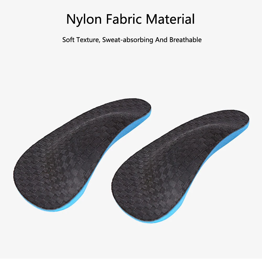 EVA Flat Feet Arch Support Orthopedic Insoles for Shoes Men Women Work All Day Stand Insert Foot Valgus Varus XO Legs Correction