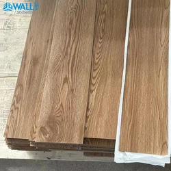 91x15cm 3D Self-adhesive floor sticker Thicken Wood Grain Floor Wallpaper 3d Wall Sticker Waterproof room wear-resistant sticke