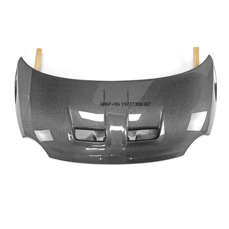 

For Fiat Abarth 595 500j Carbon Fiber Engine Hood Bonnet Cover