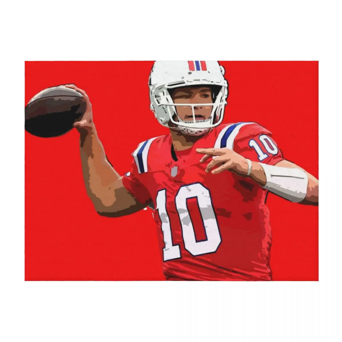 

Drake Maye Throw Blanket Vintage anime Luxury Thicken Decorative Beds Blankets