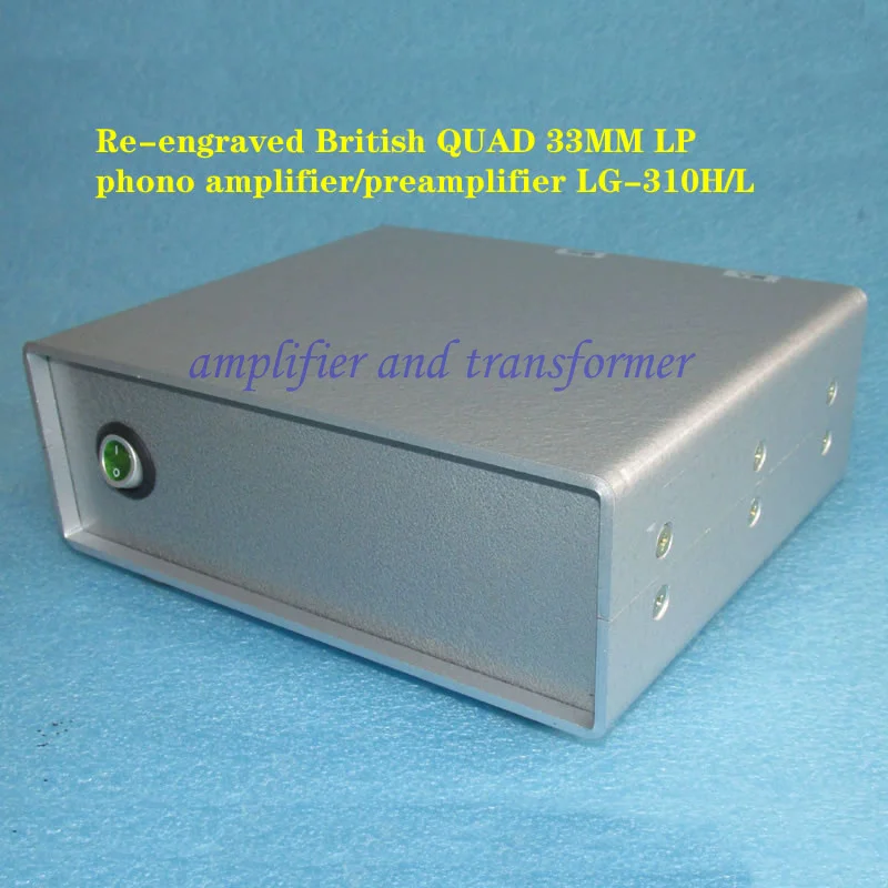 Reproduction of British QUAD 33MM LP phono amplifier/preamplifier LG-310H/L, strong power and good control