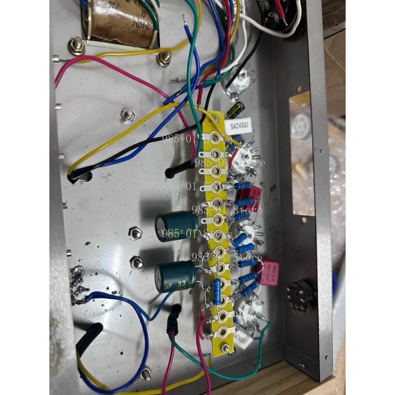 DIY Vacuum Tube Audiophile Amplifier 6P1 Tube Amplifier Kit Finished Product Loose Parts Self-assembled