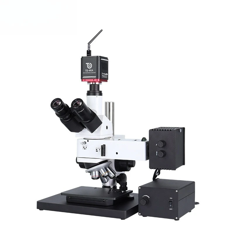

Metallographic microscope 5000 times material structure analysis 4K high definition photo measurement support wifi secondary