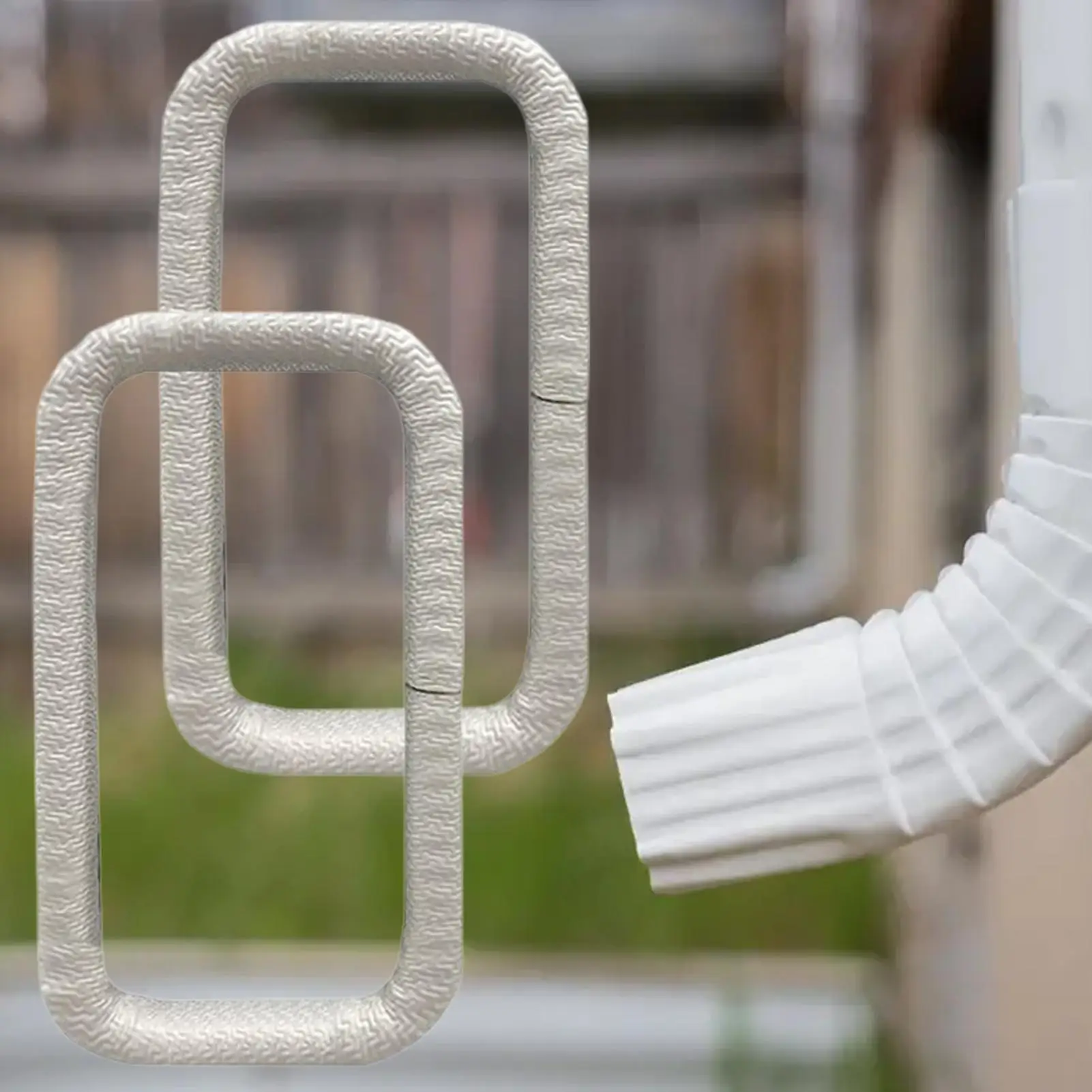 

2 шт., защита от носика вниз, защита желоба для листьев, чехлы, незасоряющийся резиновый протектор, аксессуары для труб, носик для дома, под землей