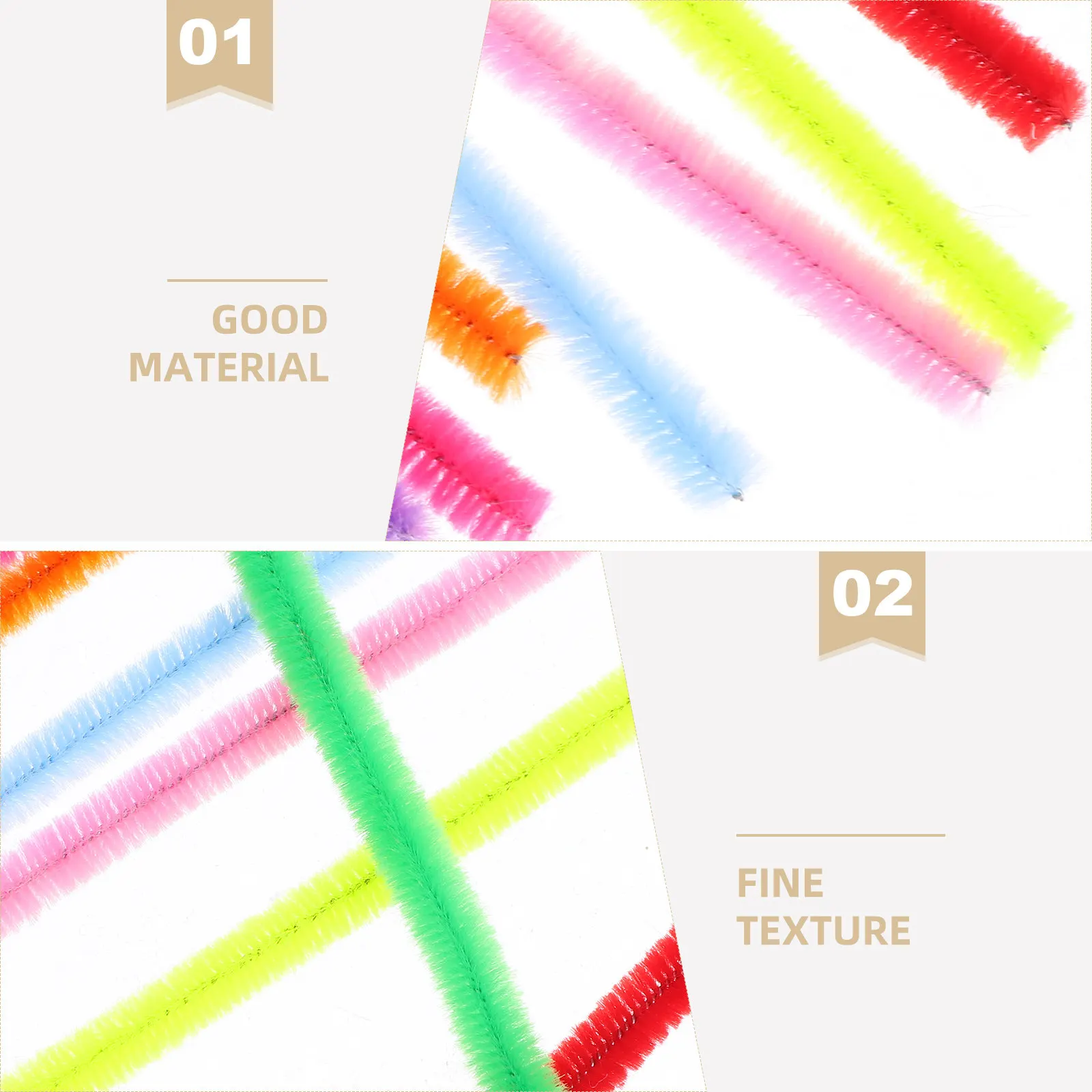 500個入りの明るい色のシェニールパイプクリーナーセット、安 - Art And Craft For Mother'S Day のレビューと価格