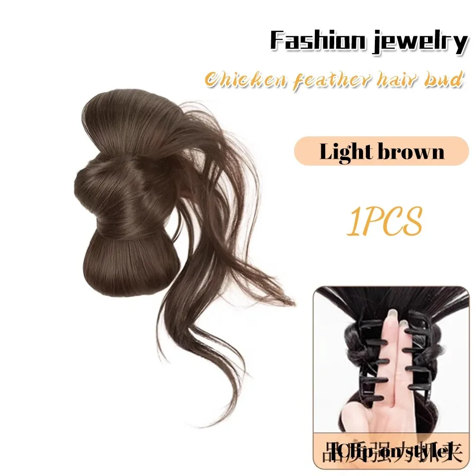 Synthetic Claw Clip Ponytail Hair Extensions
