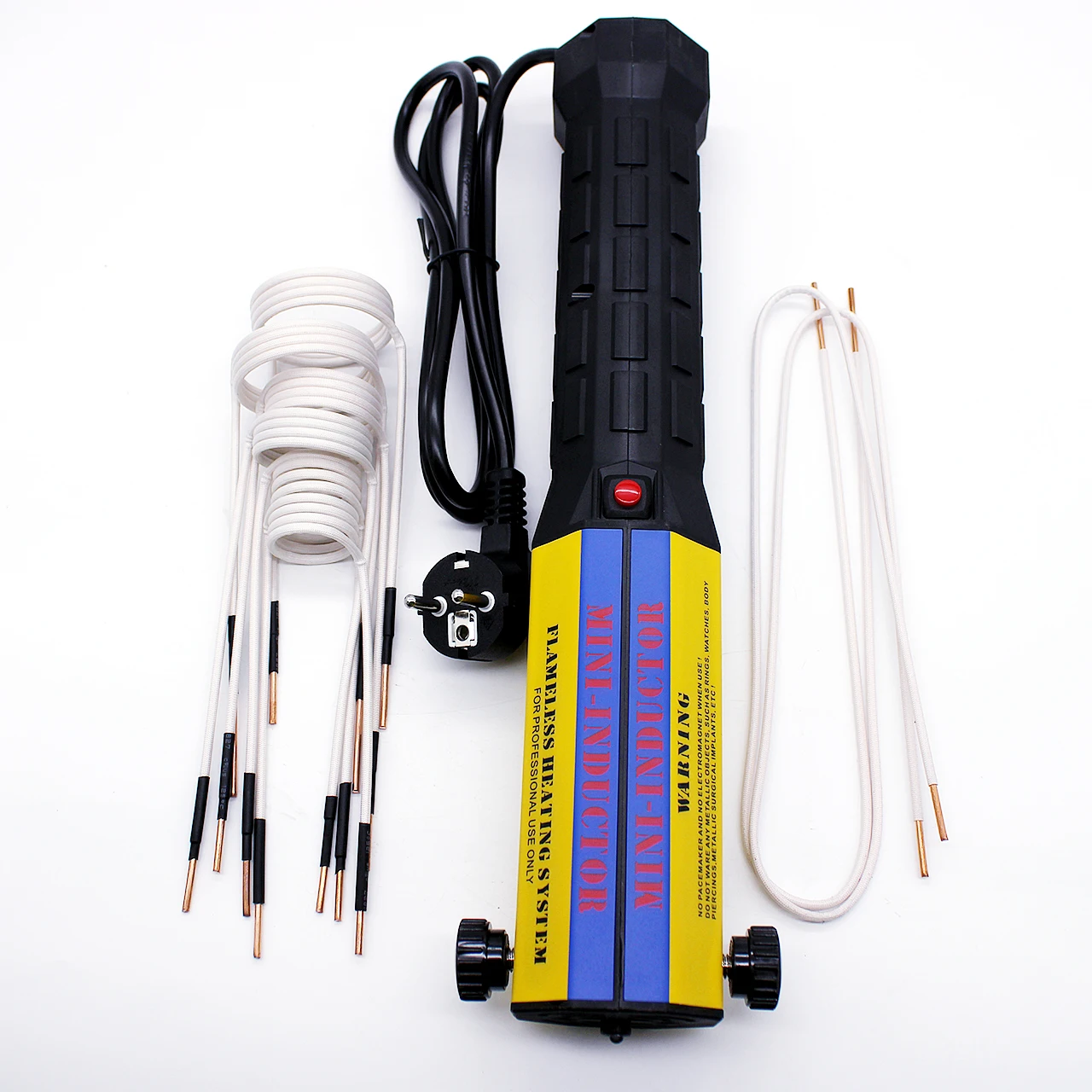 フレームレス誘導ヒーターボルト熱除去ツールキット 10 コイル付き 110V/220V 1000W 磁気誘導ヒーター車の修理ツール