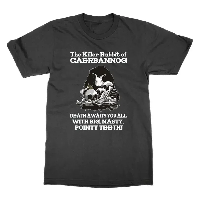 The Killer Bunny By Caerbannog T Shirt Funny Python Nerd Top Tee Gift