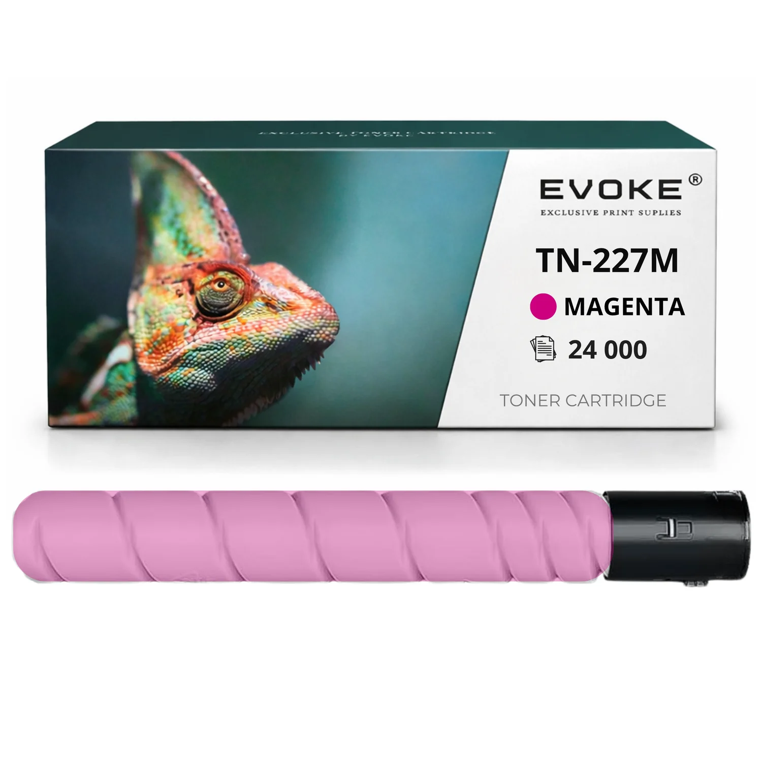 Evoke Compatibele Toner voor Konica Minolta Tn-227M Tn227M Tn-227 Tn227 Acvh350 Magenta 24000 Pagina's Bizhub C257I