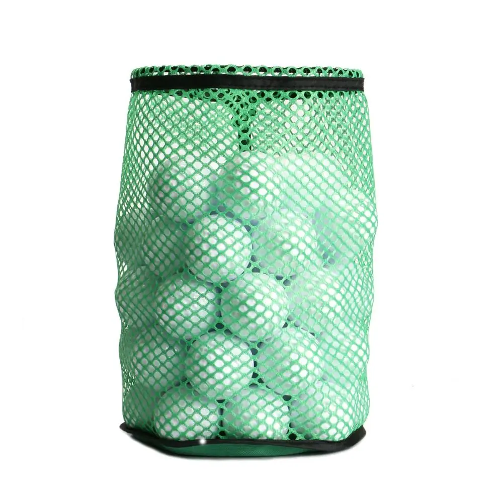 Ball Carrying 12/25/50 Golf Drawstring Pouch Mesh Large Capacity Golf Mesh Net Bag 3 Colors Nylon Golfer Gift