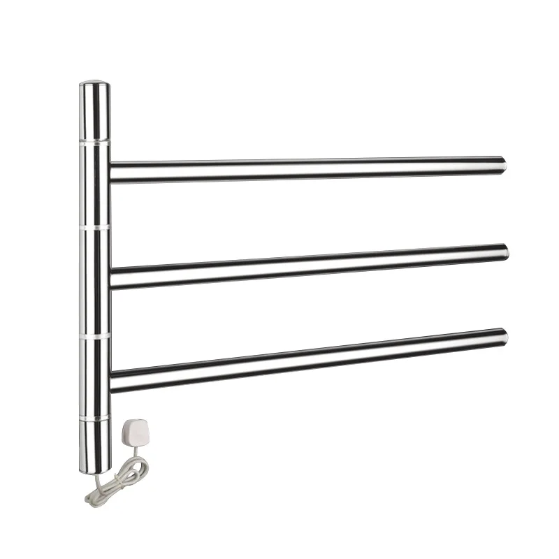 2026 Felix IP56 Electric Wall Mounted Towel Warmer Rail Heated Rack 304 stainless steel Fashion Square towel warmer for bathr