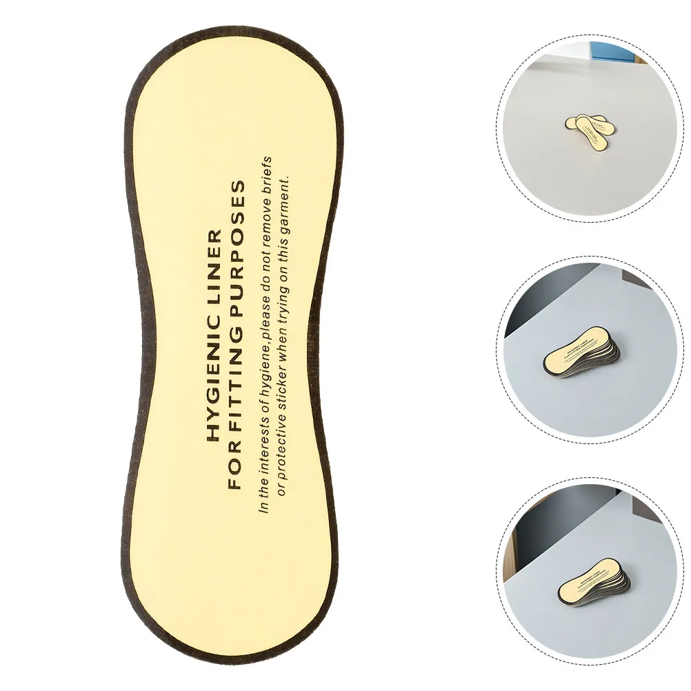 

30Pcs Adhesive Swimsuit Hygiene Stickers Transparent Protective Liner Strong Adhesion Swimwear Try on Public Pools