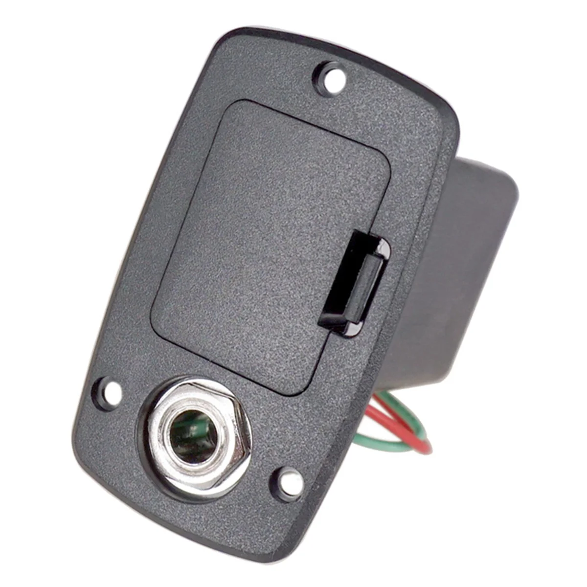 A71P 5X ABS 9V صندوق بطارية لاقط الجيتار لاستبدال غطاء تخزين الجيتار الصوتي الكهربائي #3