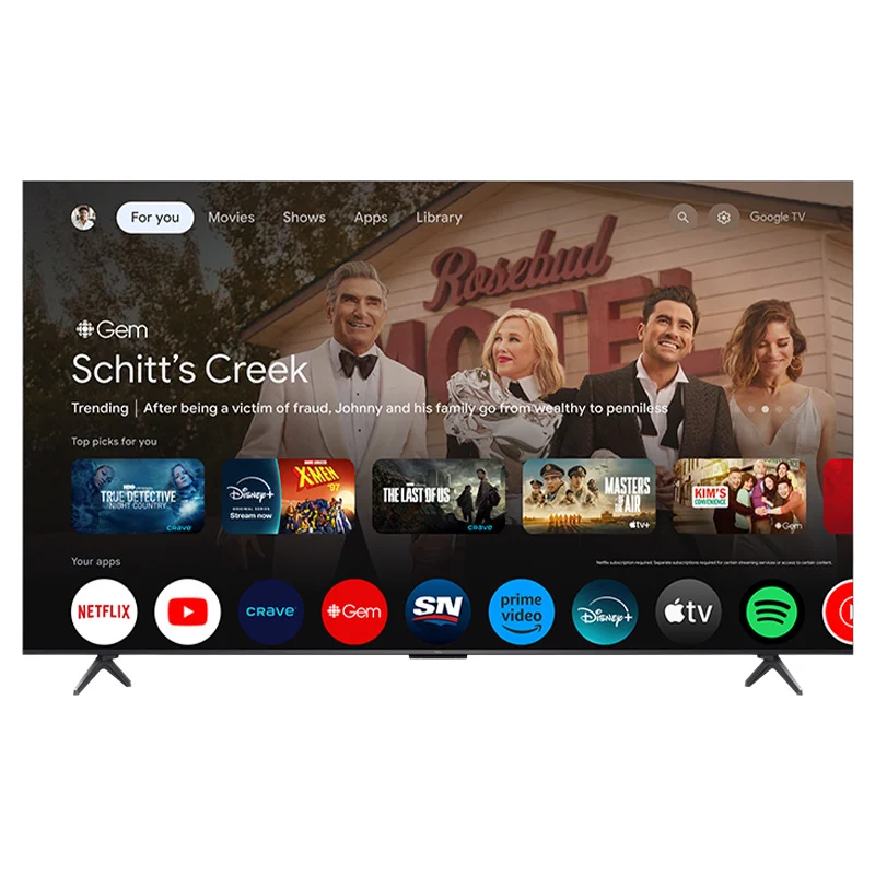 New 43 Inch LED Smart HD HDTV Flat Television Frameless 60Hz Refresh 1080P Android Wireless WiFi Televisores Inteligentes
