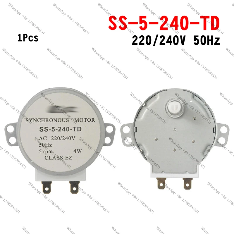 New suitable for microwave oven synchronous turntable motor SS-5-240-TD universal GAL-5-240-TD