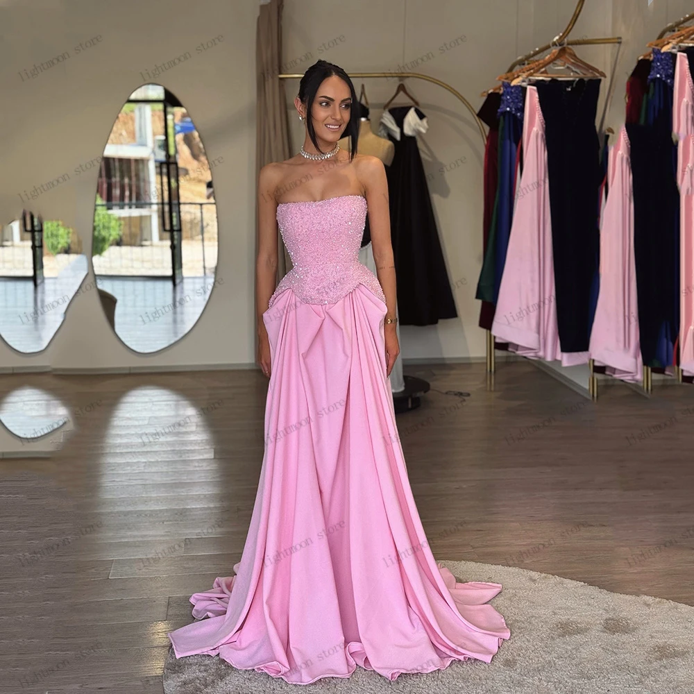 

Gorgeous Evening Dresses Elegant Prom Dress Candy Color Robes فساتين سهرة Vestidos De Gala Customized فساتين للمناسبات الخاصة